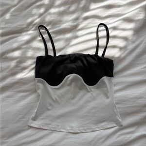 Et Clet Black and White Tank Top